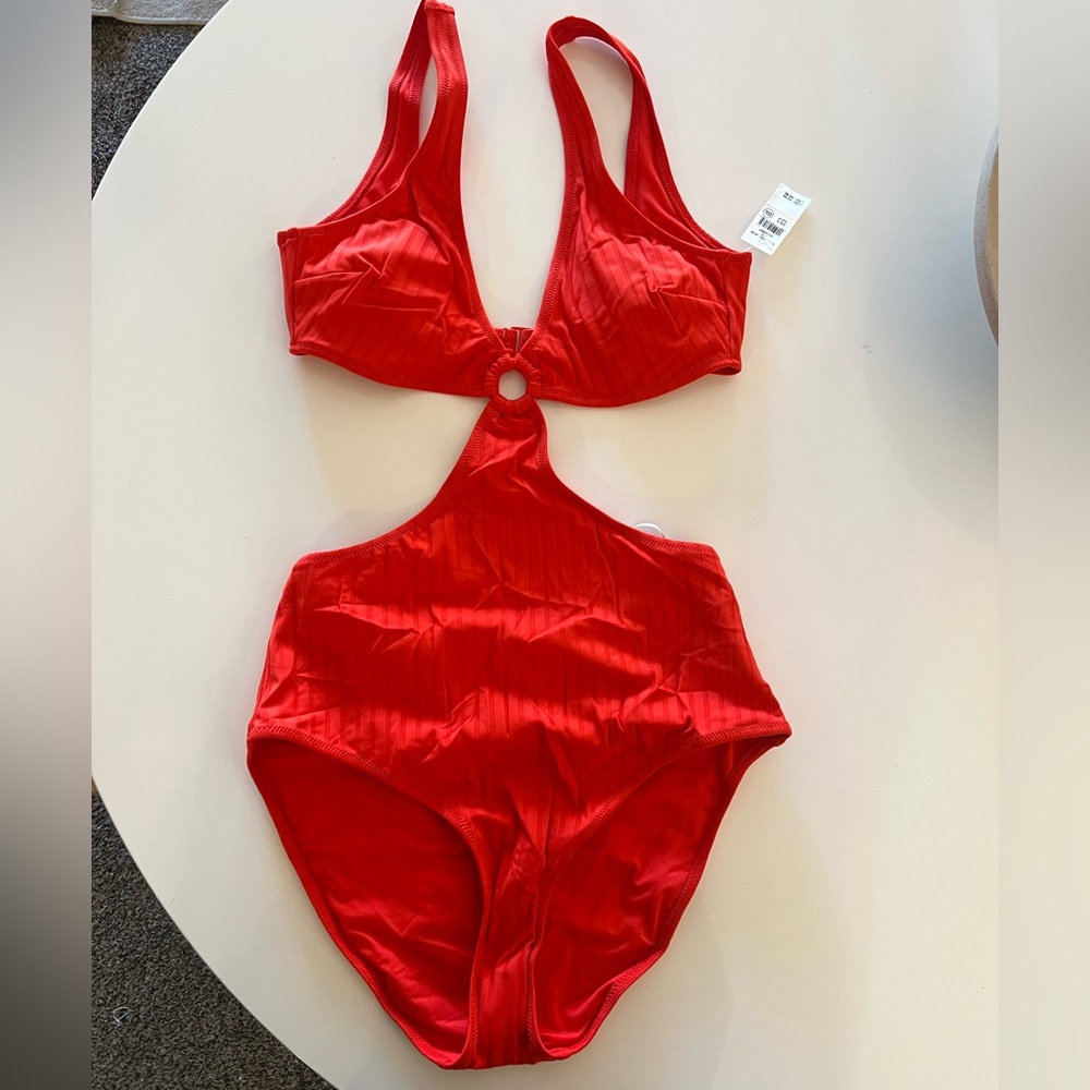 Aerie Red Swimsuit size S